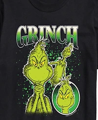 Airwaves Men's The Grinch Collage Graphic Short-Sleeve T-Shirt