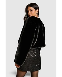 Coast Women's Edge To Faux Fur Coat