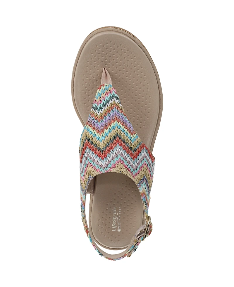 LifeStride Women's Beachy Thong Sandals
