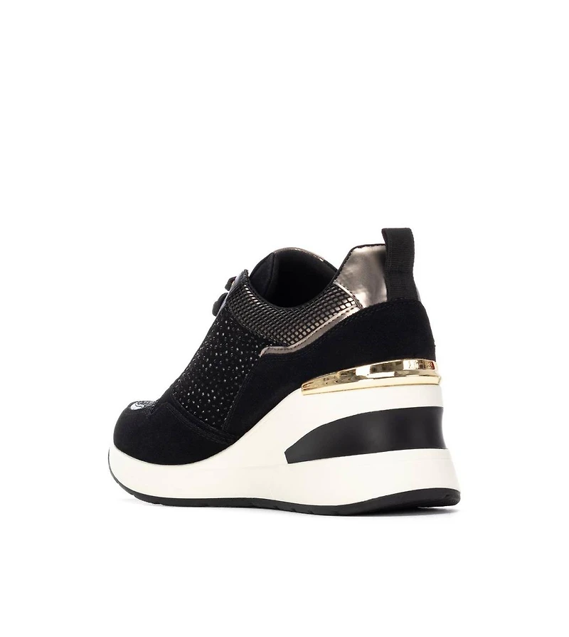 Women's Suede Wedge Sneakers By Xti