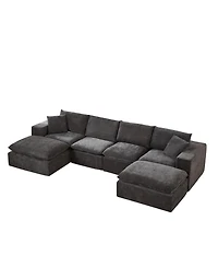 Streamdale Furniture Modern Chenille Cloud Sofa