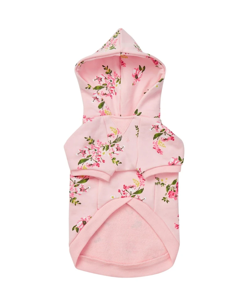 Blueberry Pet French Terry Knit English Rose Dog Sweatshirt and Hoodie