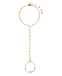 Ettika Crystal Dotted Hand Chain