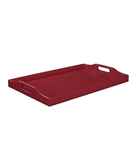 Convenience Concepts 22" Rubberwood Designs2Go Multifunctional Serving Tray