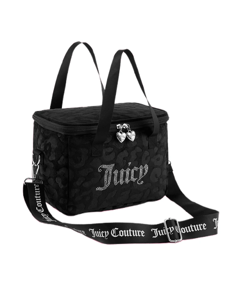 Juicy Couture Rhinestones 9.4" Chill Couture Lunch Cooler Tote Bag