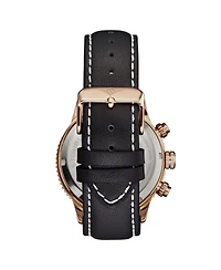 Stuhrling Turbine 4015 Men s Chronograph Watch – 44mm Quartz Movement, Tachymeter Bezel, Aviation-Inspired Design