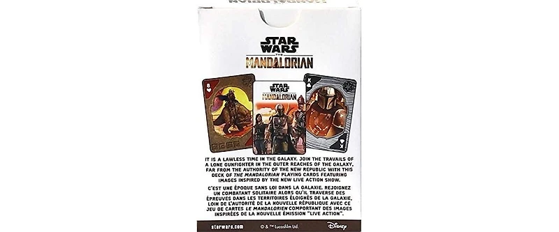 Nmr Distribution Star Wars The Mandalorian Playing Cards | 52 Card Deck + 2 Jokers