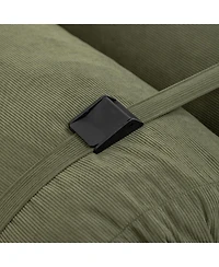 Streamdale Furniture Streamdale Adjustable Floor Sofa with Straps for Versatile Configurations