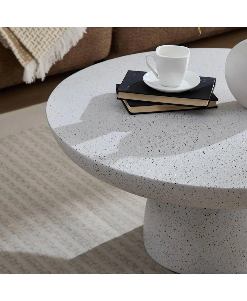 Streamdale Furniture Cave stone surface, precisely cut & polished, natural beige weathering effect