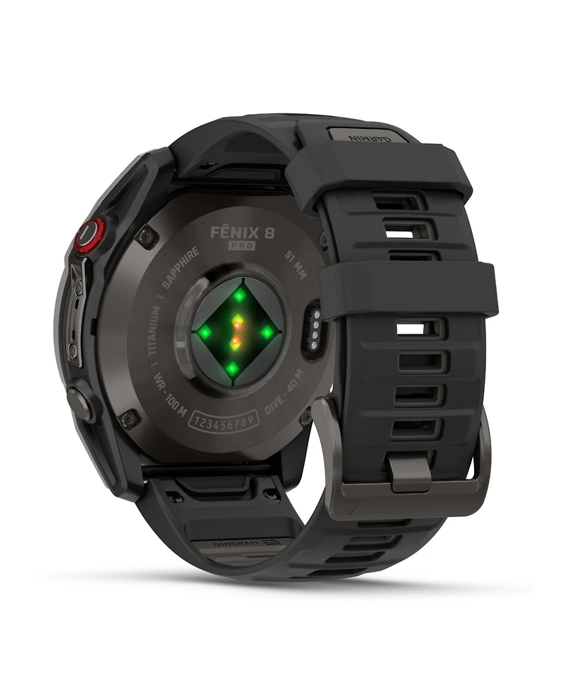 Garmin - Fenix 8 Pro Amoled SapphireSmartwatch 51mm