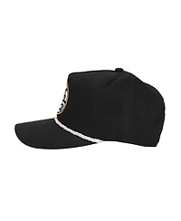 Dragon Ball Z Men's Goku Kanji Patch Black Retro Grandpa Snapback Hat