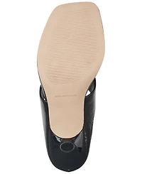 Marc Fisher Ltd Women's Adia Square Toe Slip-On Sandals