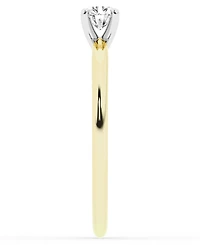 Macy's Diamond Sol Ring (1/4 ct. t.w.) in 10k Yellow Gold