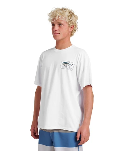 Quiksilver Waterman Men's Yellow Finner T-Shirt