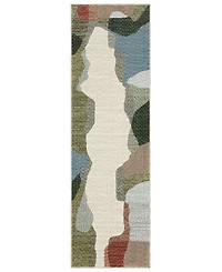 Oriental Weavers Tisdell TIS11 2'3"x7'6" Runner Area Rug
