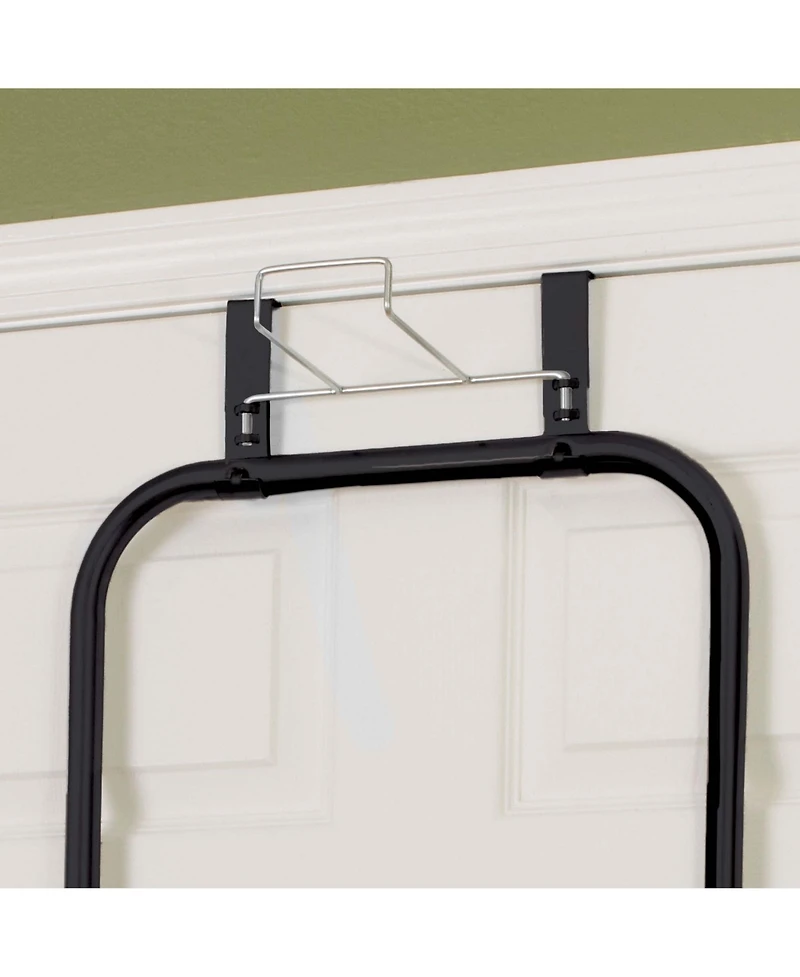 Household Essentials Over the Door Ironing Board, Matte Black