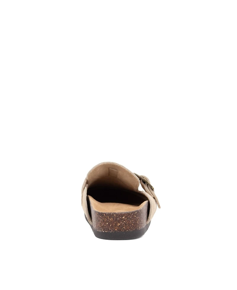 Staheekum Women's Crescent Buckle Clog
