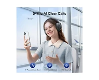 Baseus Bass BH1 Nc Adaptive Anc Wireless Headphones – Ldac Hi-Res Audio, Real-Time Noise Cancelling, SuperBass 2.0, 80H Playtime