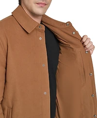 Cole Haan Men's Stretch Twill Shirt Jacket