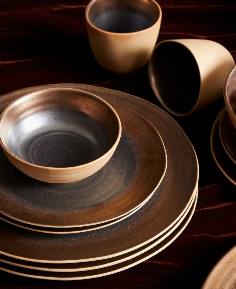 Lemieux Et Cie Akita 4-Pc. Salad Plates, Service for 4