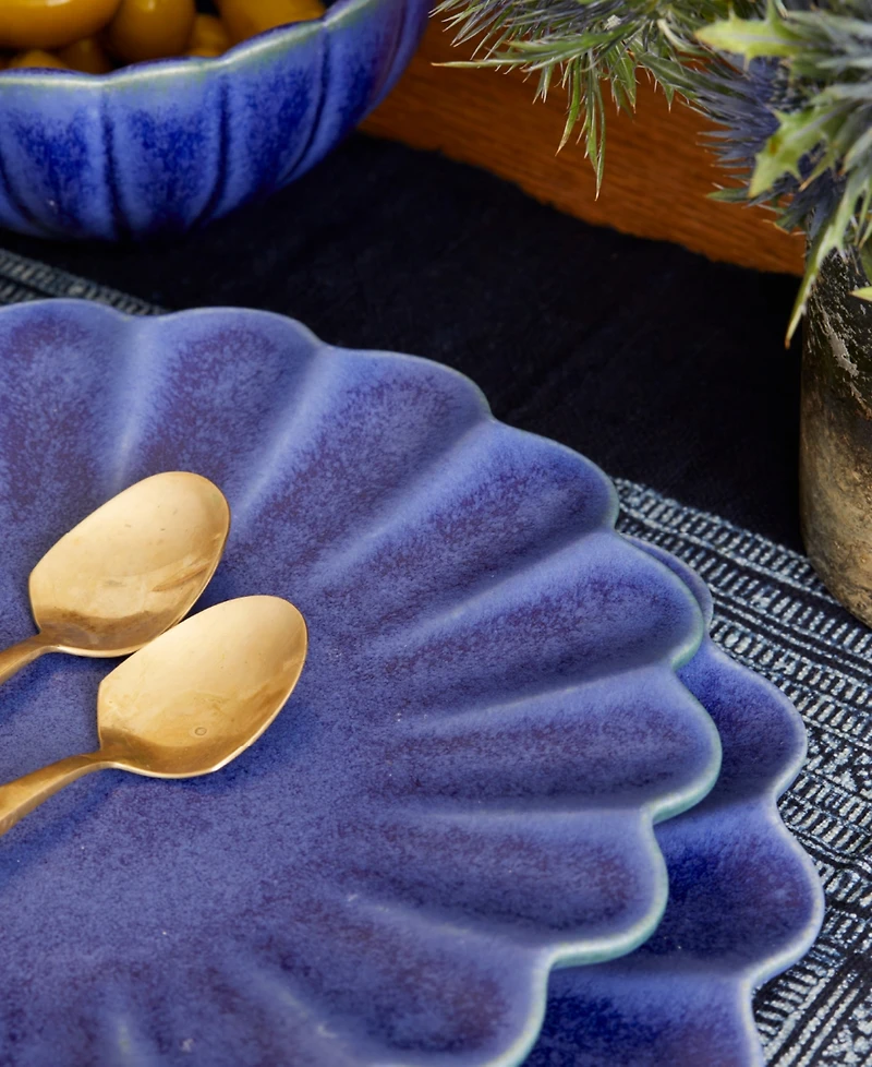 Lemieux Et Cie Dhalia 4-Pc. Salad Plates, Service for 4