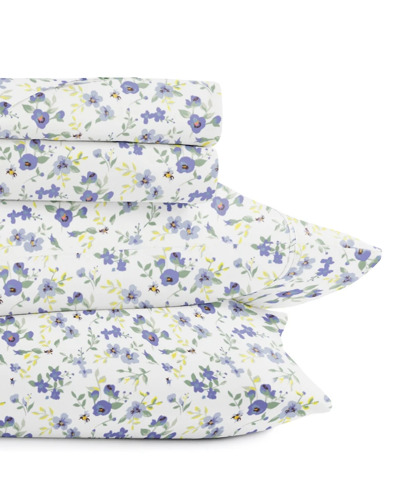 ienjoy Home The Farmhouse Chic Premium Ultra Soft Pattern -Pc. Sheet Set