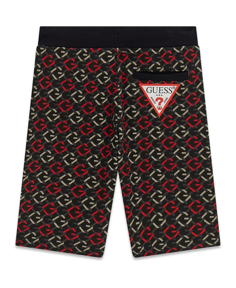 Guess Boys' 8-18 Printed Pull-On Shorts
