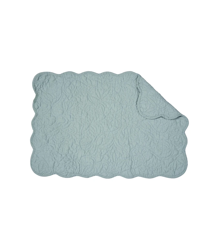 C&F Home Lavender & Bee Garden Embroidered Machine Washable Napkins Set of 6