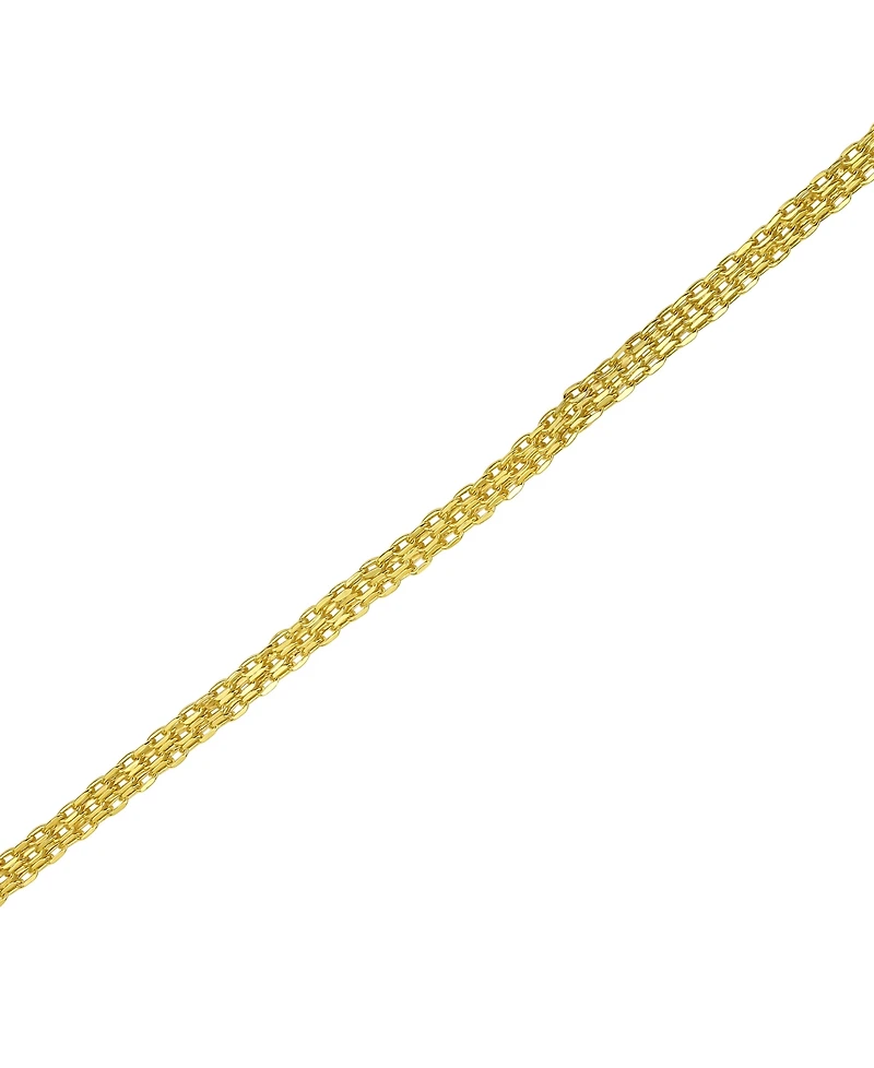 Macy's Bismark Link Bracelet in 18k Yellow Gold