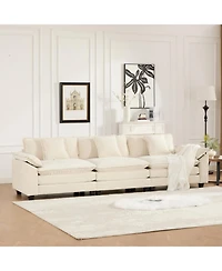 Streamdale Cloud Couch: Flexible, Modular Chenille Sofa for Ultimate Comfort