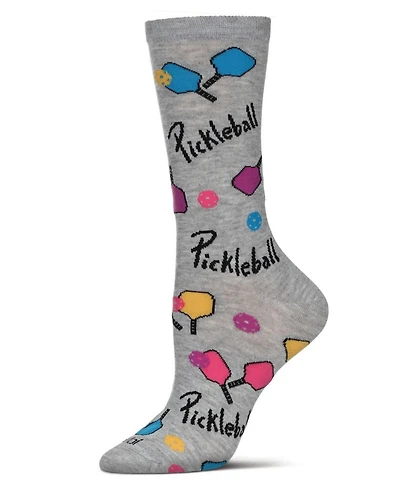 MeMoi Women's Pickleball Paddle Rayon From Crew Socks