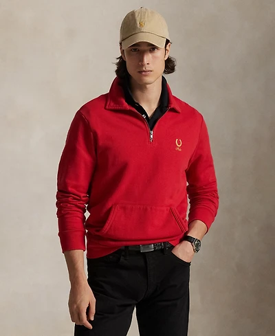 Polo Ralph Lauren Men's Long-Sleeve Collared Sweatshirt