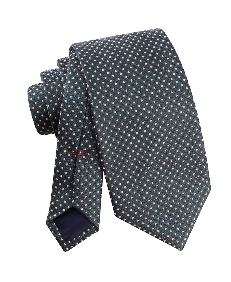 Tommy Hilfiger Men's Grant Micro Geometric Pattern Classic Tie