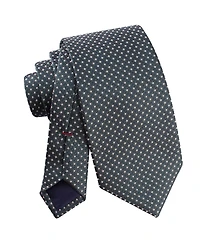 Tommy Hilfiger Men's Grant Micro Geometric Pattern Classic Tie