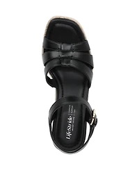 LifeStride Women's Havana Espadrille Wedge Sandals