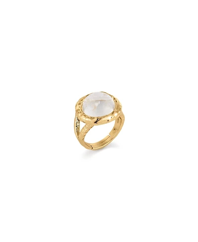 Retro Chic Aeolian Whispers Ring