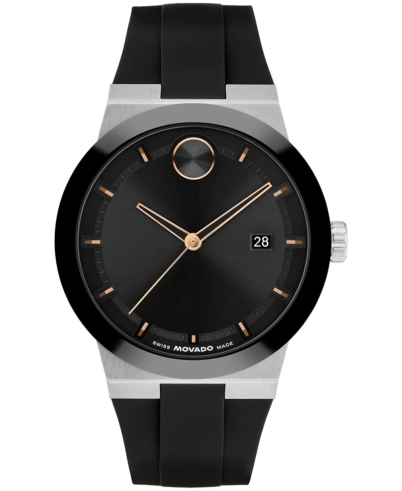Movado Men's Bold Fusion Swiss Quartz Silicone Watch