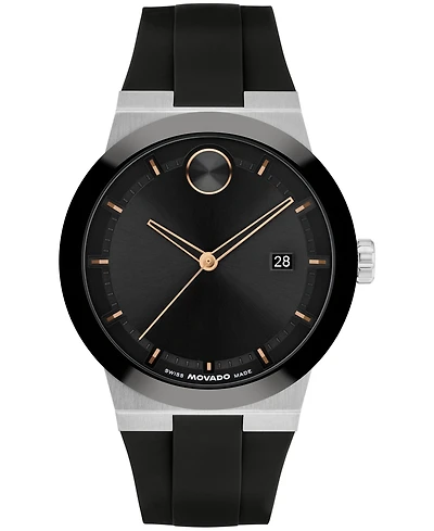 Movado Men's Bold Fusion Swiss Quartz Silicone Watch