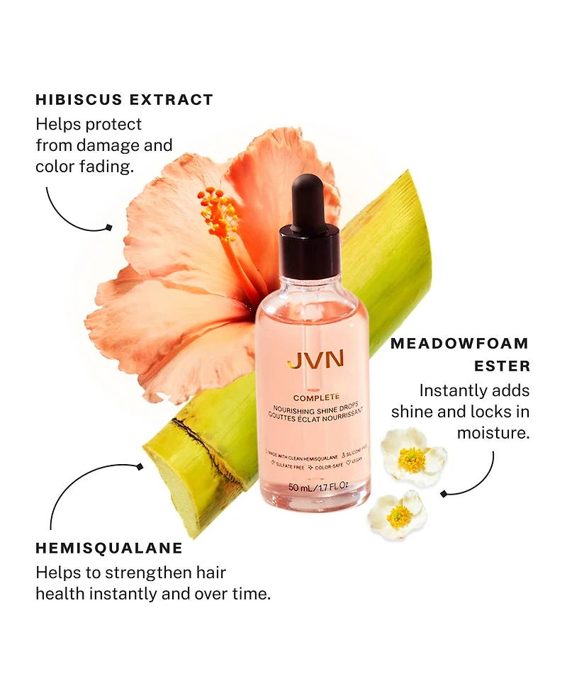 Jvn Hair Complete Nourishing Shine Drops, 1.7 oz.
