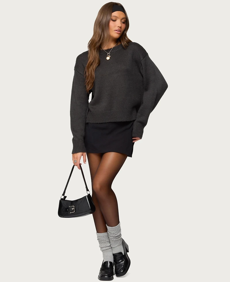Edikted Women's Kyrah Oversized Knit Sweater