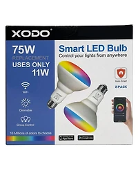 Contixo LB1 Smart Wi-Fi BR30 E26 Dimmable Flood Light Bulb