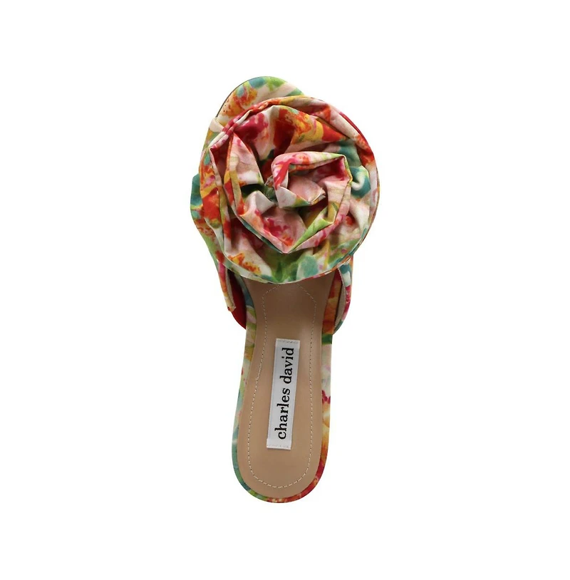 Charles David Womens Kayla Floral Dress Heel