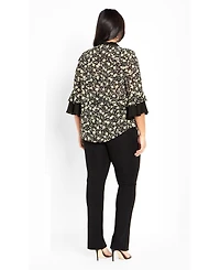 Avenue Women's Cassie Frill Shirt