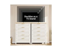 Gaomon Fluted Dresser for Bedroom with 5 Drawers