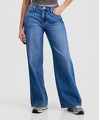 Celebrity Pink Juniors' Baggy Wide-Leg Jeans
