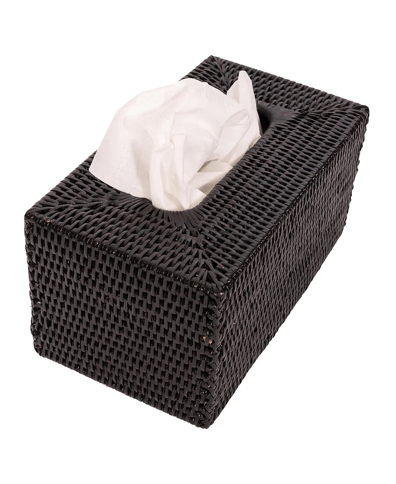 Artifacts Rattan Rectangular Tissue Box Cover