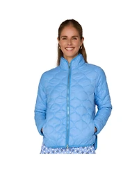 G Lifestyle Clothing Women's Double Zip Padded Jacket