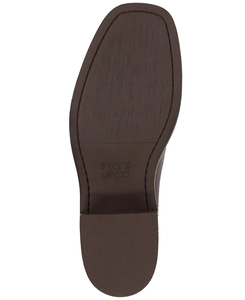 Frye and Co. Women's Miranda Leather Stacked Heel Boots