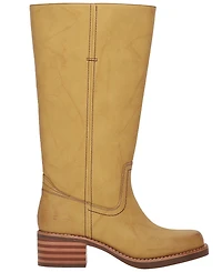 Frye and Co. Women's Miranda Leather Stacked Heel Boots