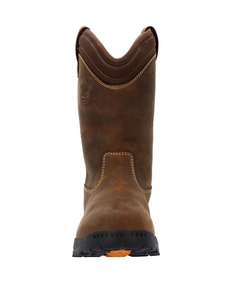 Georgia Boot Men's Tbd Waterproof Wellington Pull-On